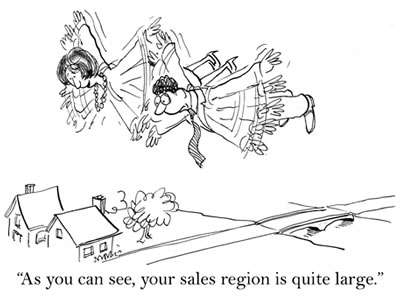 Managing sales territories