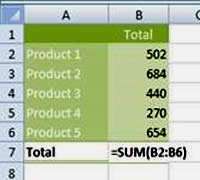 Absolute addresses in Excel