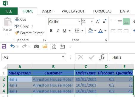 Font formatting options in Excel