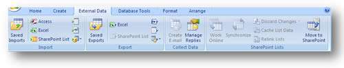 SharePoint integration in Access 2007