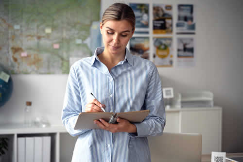 Make a to-do list to organize your time