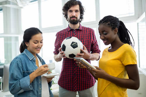 Corporate branding helps engagement
