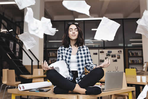 Staying calm is they key to a happier life!