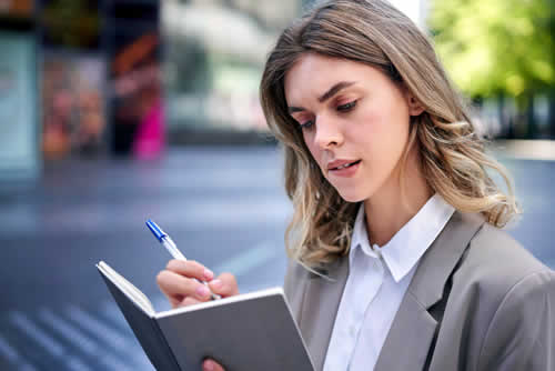 Keeping a journal of your thoughts is a sure-fire winning strategy